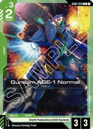 Gundam AGE-1 Normal (GD02-029) — Dual Impact