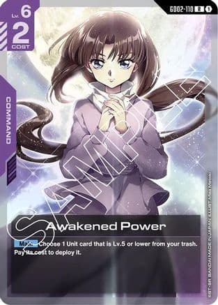 Awakened Power — Dual Impact Gundam Card Game card by Misa Matoki