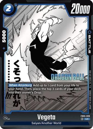 Vegeta - FB05-039 — Manga Booster 02