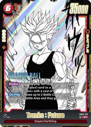 Trunks : Future - SB02-012 — Manga Booster 02