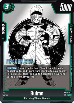 Bulma - SB02-044 — Manga Booster 02