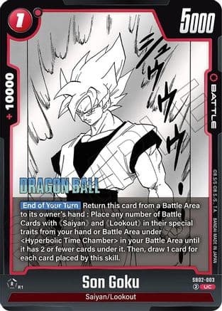 Son Goku - SB02-003 — Manga Booster 02