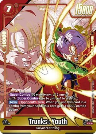 Trunks : Youth - FB08-016 (Alternate Art) — Saiyan's Pride