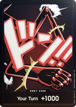 DON!! Card (Gear 4 Luffy) — Premium Booster -The Best- Vol. 2