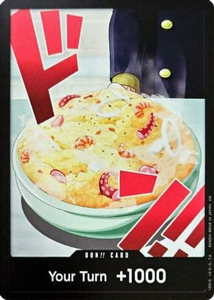 DON!! Card (Sanji) — Premium Booster -The Best- Vol. 2