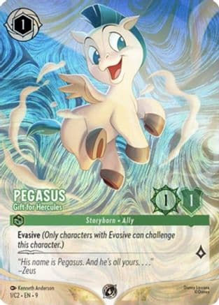 Pegasus - Gift for Hercules — Disney Lorcana Promo Cards