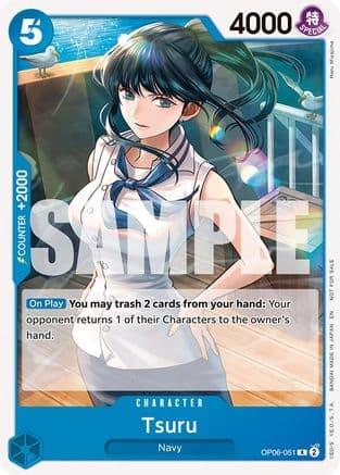 Tsuru (Tournament Pack 2025 Vol. 4) — One Piece Promotion Cards