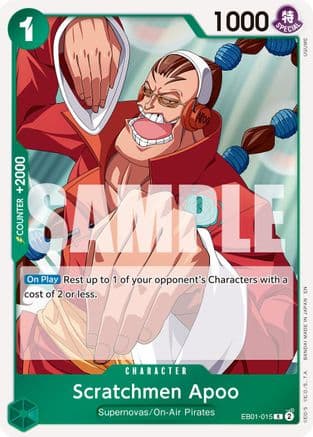 Scratchmen Apoo - EB01-015 (Reprint) — Premium Booster -The Best- Vol. 2