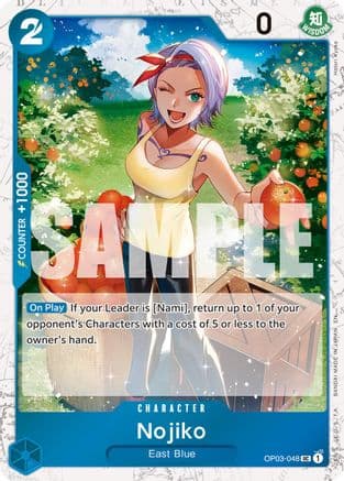 Nojiko (Pirate Foil) — Premium Booster -The Best- Vol. 2