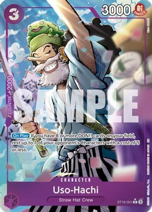 Uso-Hachi (Alternate Art) — Premium Booster -The Best- Vol. 2