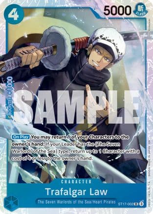 Trafalgar Law - ST17-002 (Reprint) — Premium Booster -The Best- Vol. 2