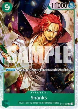 Shanks - ST16-004 (Reprint) — Premium Booster -The Best- Vol. 2