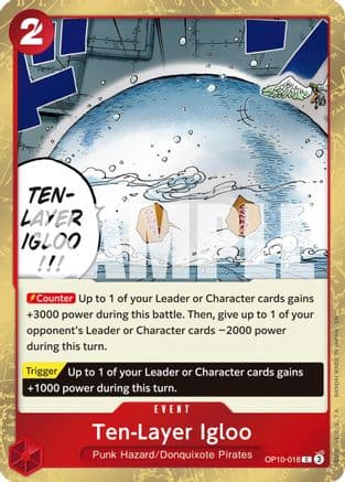 Ten-Layer Igloo (Pirate Foil) — Premium Booster -The Best- Vol. 2