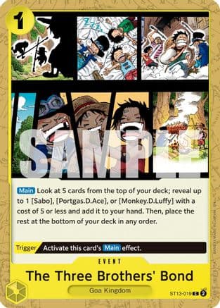 The Three Brothers' Bond (Reprint) — Premium Booster -The Best- Vol. 2