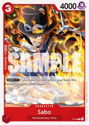 Sabo - P-044 (Reprint) — Premium Booster -The Best- Vol. 2