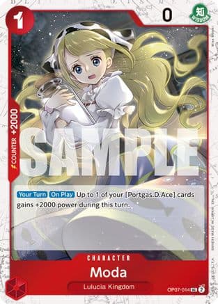 Moda (Pirate Foil) — Premium Booster -The Best- Vol. 2