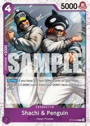 Shachi & Penguin (Pirate Foil) — Premium Booster -The Best- Vol. 2