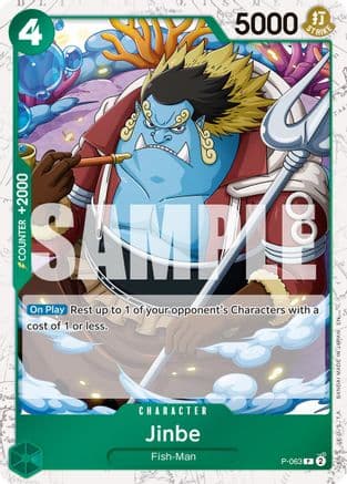 Jinbe - P-063 (Pirate Foil) — Premium Booster -The Best- Vol. 2