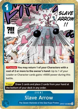 Slave Arrow (Pirate Foil) — Premium Booster -The Best- Vol. 2