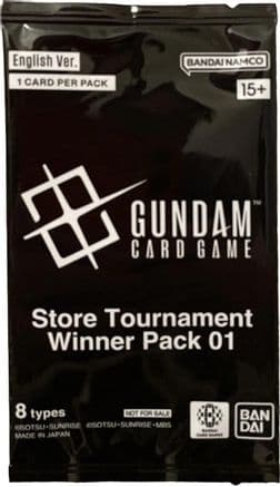 Store Tournament Winner Pack 01 — Gundam Promotional Cards