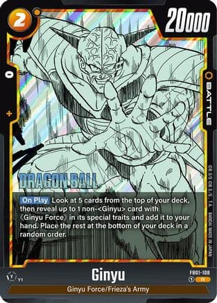 Ginyu - FB01-108 — Manga Booster 02