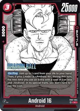 Android 16 — Manga Booster 02