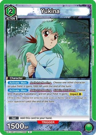 Yukina (060) (Box Topper Foil) — UE13BT: Yu Yu Hakusho: Ghost Files