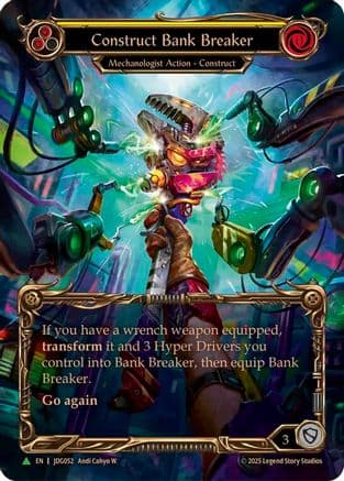Construct Bank Breaker - JDG052 — Flesh and Blood: Promo Cards