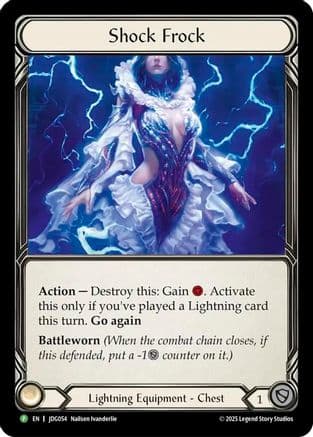 Shock Frock - JDG054 — Flesh and Blood: Promo Cards