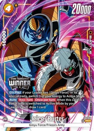 Jeice/Burter (Tournament Pack -Winner- 08) — Tournament and Championship Promos