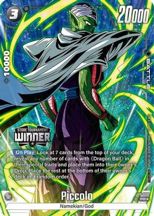 Piccolo - FP-056 (Tournament Pack -Winner- 08) — Tournament and Championship Promos