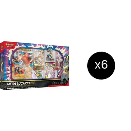 Mega Lucario ex Premium Figure Collection Case — Miscellaneous Cards & Products