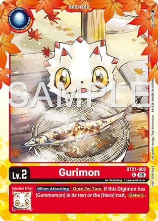 Gurimon (Regulation Battle Vol.3 Participant) — World Convergence
