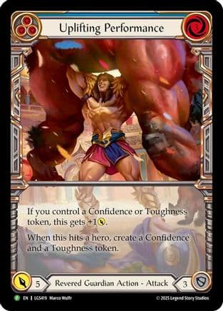 Uplifting Performance - LGS419 — Flesh and Blood: Promo Cards