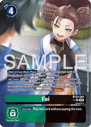 Fei (Alternate Art) — Hackers' Slumber