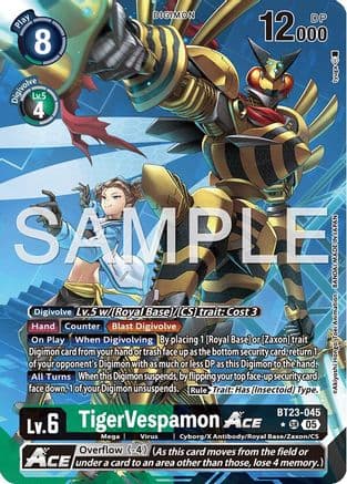 TigerVespamon ACE (Alternate Art) — Hackers' Slumber
