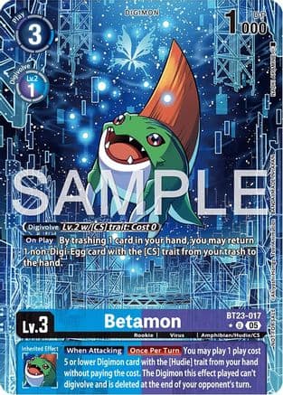Betamon (Hacker's Slumber Box Promotion Pack) — Hackers' Slumber