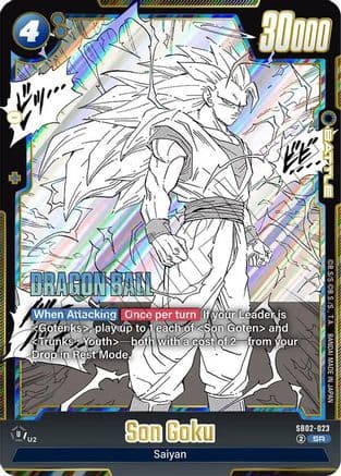 Son Goku - SB02-023 — Manga Booster 02