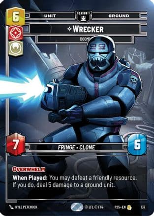 Wrecker - Boom! (137) — Sector and Regional Promos: Season 1