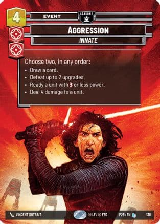 Aggression (138) — Sector and Regional Promos: Season 1