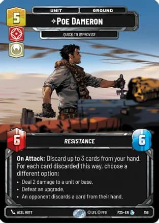 Poe Dameron - Quick to Improvise — Sector and Regional Promos: Season 1