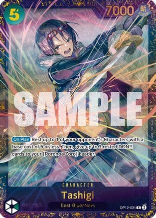Tashigi (Treasure Cup 2025) — One Piece Promotion Cards