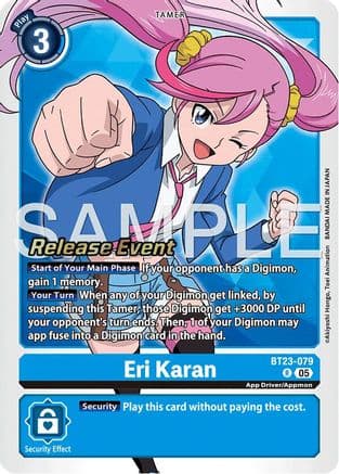 Eri Karan — Hackers' Slumber Release Event Cards