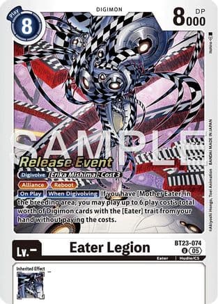Eater Legion — Hackers' Slumber Release Event Cards