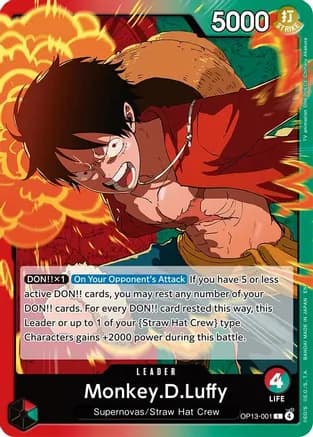 Monkey.D.Luffy (001) — Carrying On His Will