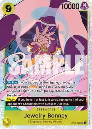 Jewelry Bonney (108) — Carrying On His Will
