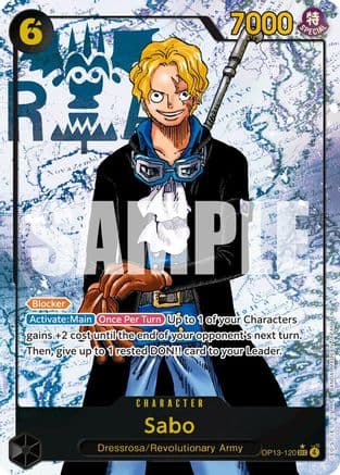Sabo (120) (Parallel) — Carrying On His Will