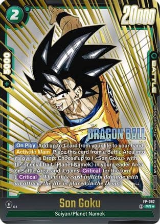 Son Goku - FP-062 (Release Event Winner) — Fusion World Promotion Cards and Packs