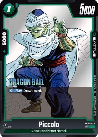 Piccolo - SB02-042 — Manga Booster 02