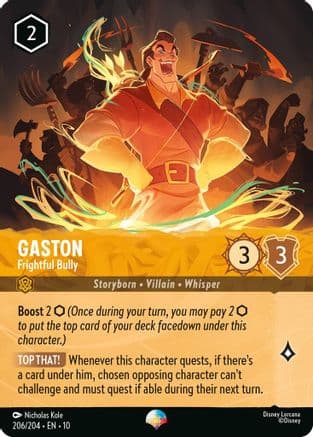 Gaston - Frightful Bully (Epic) — Whispers in the Well